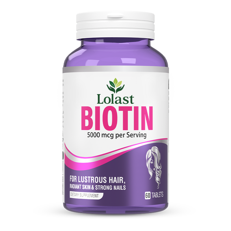 LOLAST® Biotin 5000 mcg (Pakistan's Top Biotin for Hair Growth)