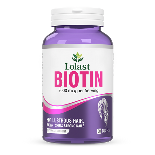 LOLAST® Biotin 5000 mcg (Pakistan's Top Biotin for Hair Growth)